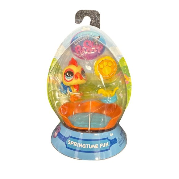 Littlest Pet Shop Springtime Fun Chick Toy With Accessories & CONEY Cry Babies P - Picture 2 of 10